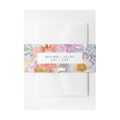 Boho Invitation Belly Band Uitnodigingen Wikkel (Voorkant Voorbeeld)