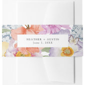 Boho Invitation Belly Band Uitnodigingen Wikkel