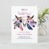Boho Invitation Kaart (Staand voorkant)