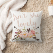 Boho is niet lekker baby Girl Nursery Pillow Kussen (Deken)