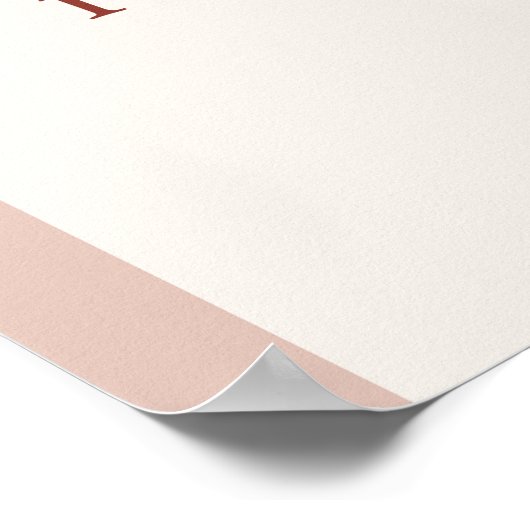 Boho is ze niet onederful 1st verjaardag boog welk poster (Hoek)