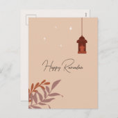  Boho Islamitische Gelukkige Ramadan Feestdagenkaart (Voorkant / Achterkant)