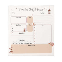 Boho Islamitische Ramadan Planner