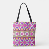 Boho Island Tribal Summer Canvas tas (Achterkant)