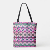 Boho Island Tribal Tote Bag (Achterkant)