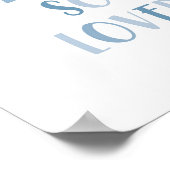 Boho je kunst zo geliefd Kinder decor Poster (Hoek)