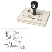 BOHO | Je zult voor altijd mijn Altijd zijn Rubberstempel (Gestempeld)