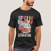 Boho Jesus-Revolution Christelijk Faith Based Jesu T-shirt (Voorkant)