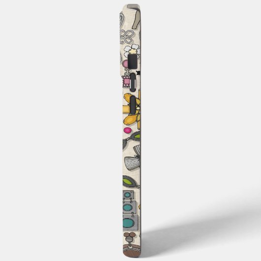 Boho Jewel Schatten Linnen Case-Mate iPhone Case (Achterkant / Links)