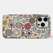Boho Jewel Schatten Linnen iPhone Hoesje (Achterkant horizontaal)