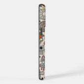 Boho Jewel Schatten Linnen iPhone Hoesje (Rechterkant)
