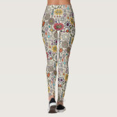 Boho Jewel Schatten Linnen Leggings (Achterkant)