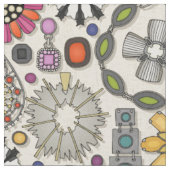 Boho Jewel Schatten Linnen Stof (Close Up)