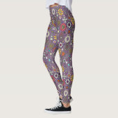 Boho Jewel Treasures lila Leggings (Links)