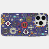 Boho Jewel Treasures Violet Blue Case-Mate iPhone Case (Achterkant (horizontaal))