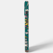 Boho Jewel Treasures Viridian Green Case-Mate iPhone Case (Achterkant / Links)