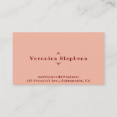 Boho Jewelry Artist Visitekaartjes (Achterkant)