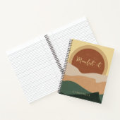 Boho Journal Manifest it, Wet van Aantrekking Notitieboek (Binnen)