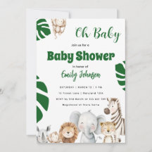Boho Jungle Baby Shower