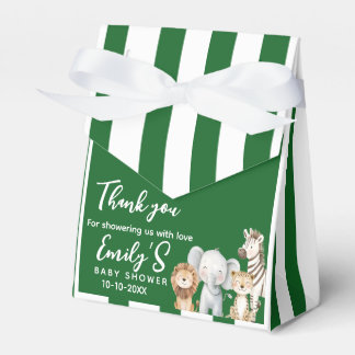 Boho Jungle Feest Baby Shower Favor Doos Bedankdoosjes