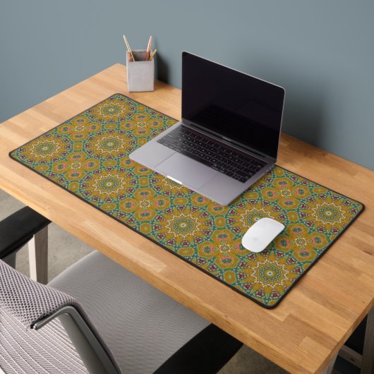 Boho Juwelen Mandala Patroon Bureaumat (Kantoor 2)