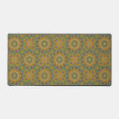 Boho Juwelen Mandala Patroon Bureaumat (Voorkant)