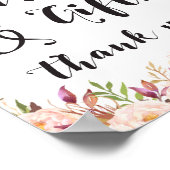 Boho-Kaarten en -cadeautjes Poster (Hoek)