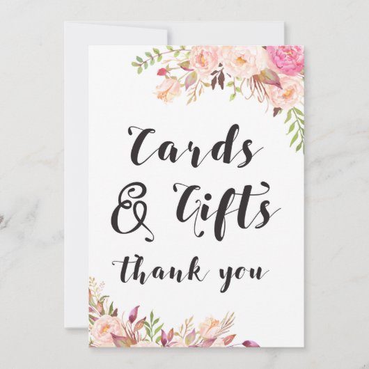 Boho Kaarten en Geschenken Teken 5x7" Grootte (Voorkant)