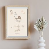 Boho Kaarten geeft geslachtsneutraal Baby shower t