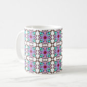 Boho Kaleidoscoop Koffiemok (Voorkant links)