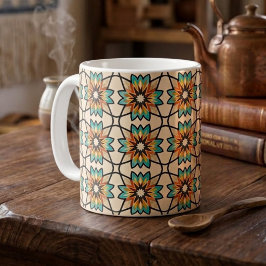Boho Kaleidoscoop Koffiemok