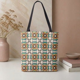 Boho Kaleidoscoop Tote Bag