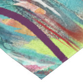 Boho Kaleidoscope - Natuur Geïnspireerde Bloemenku Tafelkleed (Gekanteld)