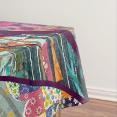 Boho Kaleidoscope - Natuur Geïnspireerde Bloemenku Tafelkleed (Voorbeeld)