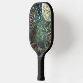 Boho kat sterrenhemel boslandschap pickleball paddle (Links)