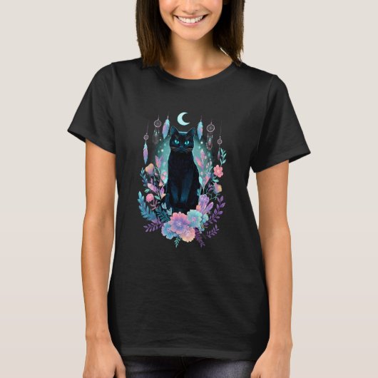 Boho Kat T-shirt (Voorkant)