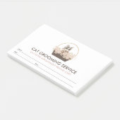Boho Kat Verzorger Post-it® Notes (Schuin)