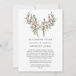 Boho Katoen en Eucalyptus Beperkte Gastlijst Aankondiging