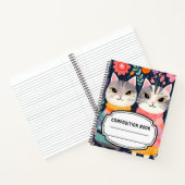 Boho Katten Samenstelling Notitieboek (Binnen)