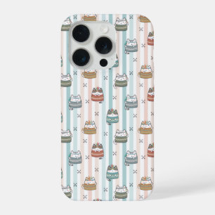 Boho Katten Tribale Patroon iPhone 15 Pro Case