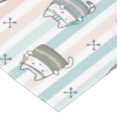 Boho Katten Tribale Patroon Tafelkleed (Gekanteld)
