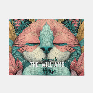 Boho Kattenpoesjes Kat Vloermat Deurmat
