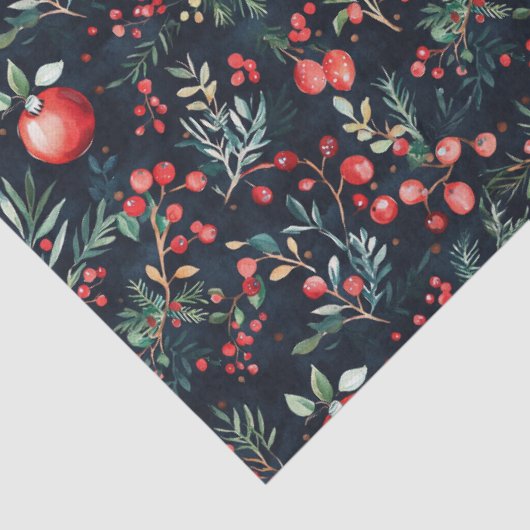 Boho kerst Pattern Tissuepapier (Detail)