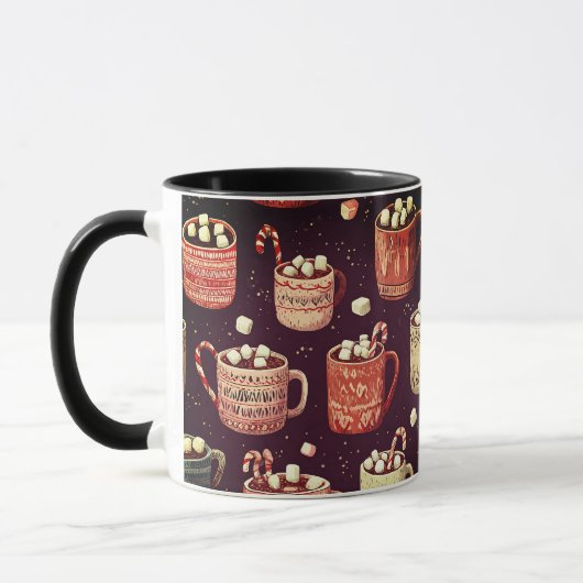 Boho Kerst Warme Chocolade Mok (Links)