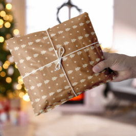 Boho kerstboom tissuepapier