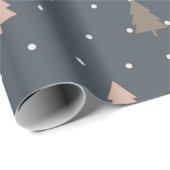 Boho kerstboomschilfers cadeaupapier (Rol Hoek)