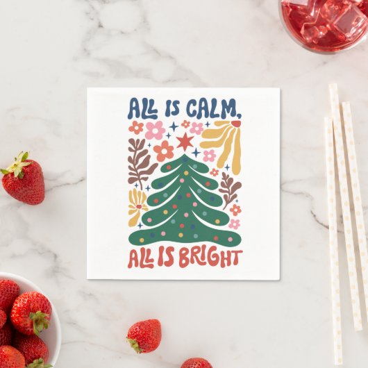 Boho Kerstcitaat Servet (Insitu)