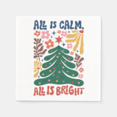 Boho Kerstcitaat Servet (Voorkant)