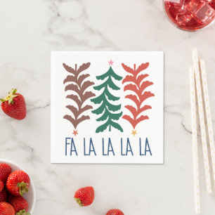 Boho Kerstcitaat Servet