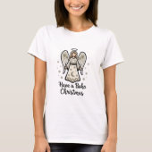 Boho Kerstengel T-shirt (Voorkant)
